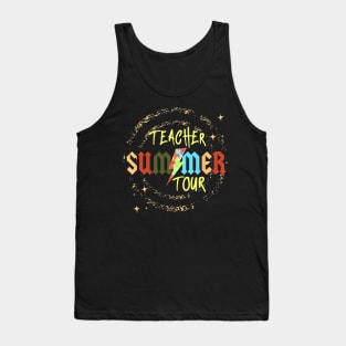 Teacher The Freedom Tour 2024 Summer Last Day of School Tank Top